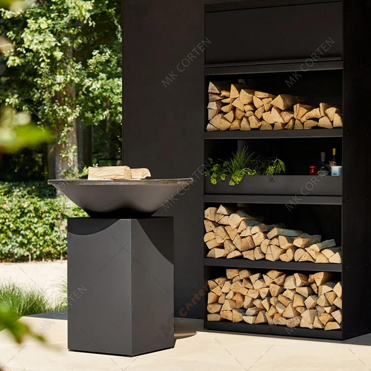 Shop OFYR Grill Classic Corten 100 Storage with Accessories at Weston Table