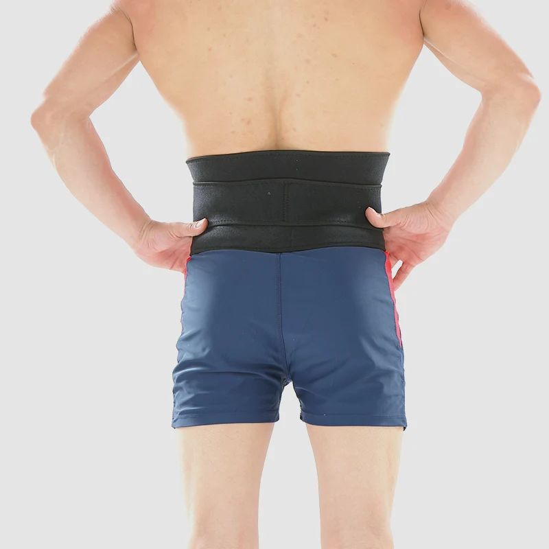 Прямая поставка с китайской фабрики, популярная спортивная Синтетическая резиновая растягивающаяся нейлоновая поддержка спины, лента для похудения, поддержка талии