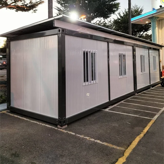 Cheap Tiny Steel Frame Modular Detachable Homes Villa Ready in China Aluminium Glass Modern Prefabricated Luxury Container