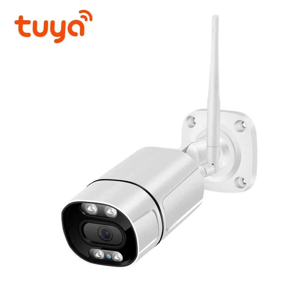 Tuya Smart 2MP 1080P Full HD Security Camera Outdoor/Indoor Infrared Night  Vision IP66 Weatherproof Surveillance Support on-Vif Smart Life APP Remote  Control - China Surveillance, Security Camera