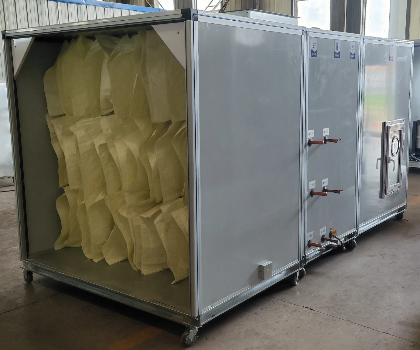 Air Handling Unit, Wall, AHU - detail 38
