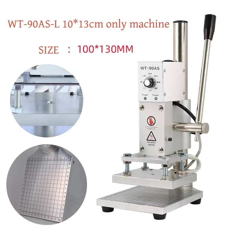 Semi-Automatic Leather Embossing Foil Heat Press Machine Custom Logo Stamp on Wood PVC Paper New Condition Digital Hot Stamping