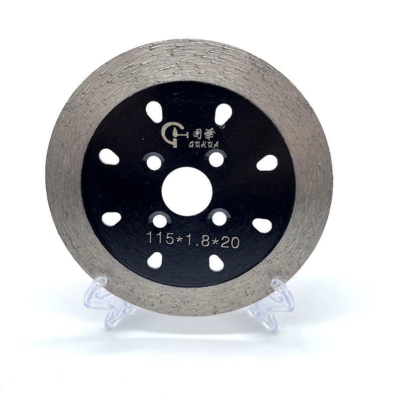 115/125/180/230mm Mesh Thin Sintered Diamond Saw Blade 