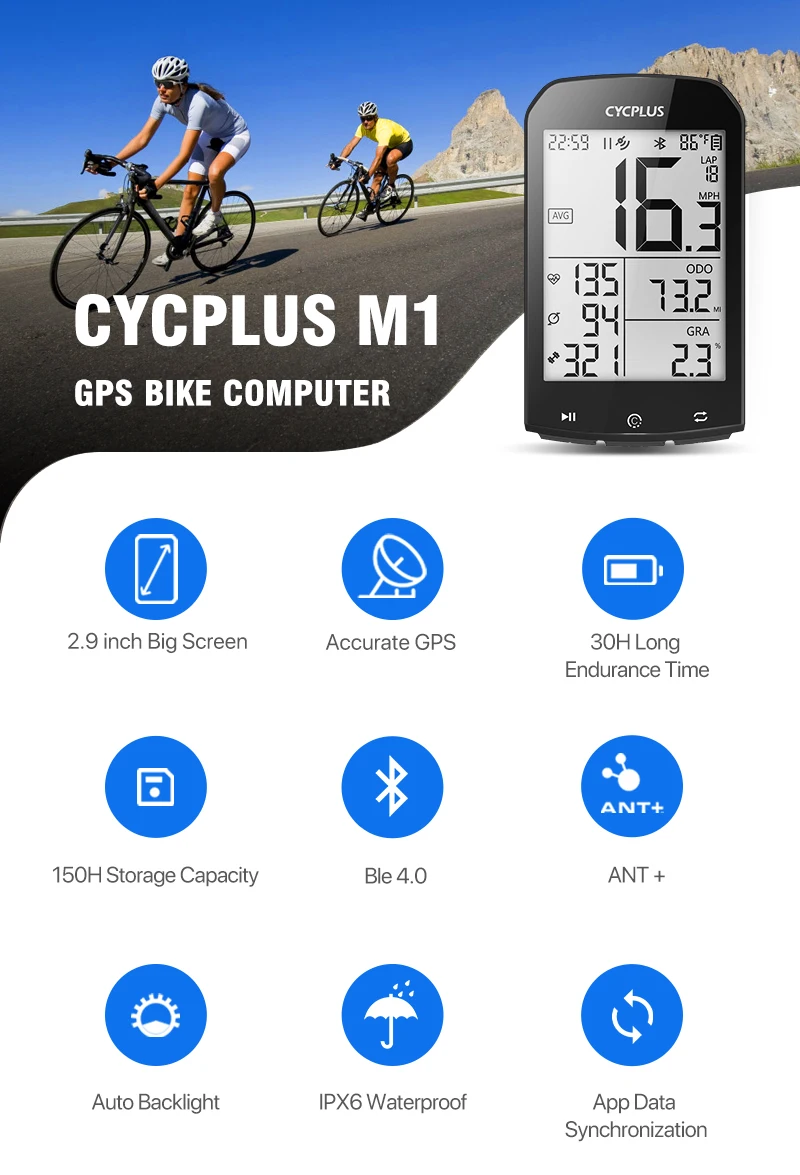 Wholesale Bike Accessories GPS Bicycle Computer Cycling Speed meter From m.alibaba