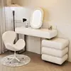 Cassettiera a tre cassetti in legno massello imbottito - nuovo design bianco - 120 cm