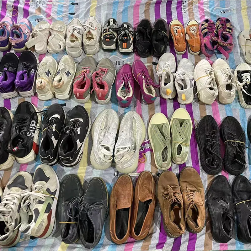 Men Used Shoes Sport Sneakers Big Size Used Men's Basketball Shoes Second  Hand Branded Shoes Stock