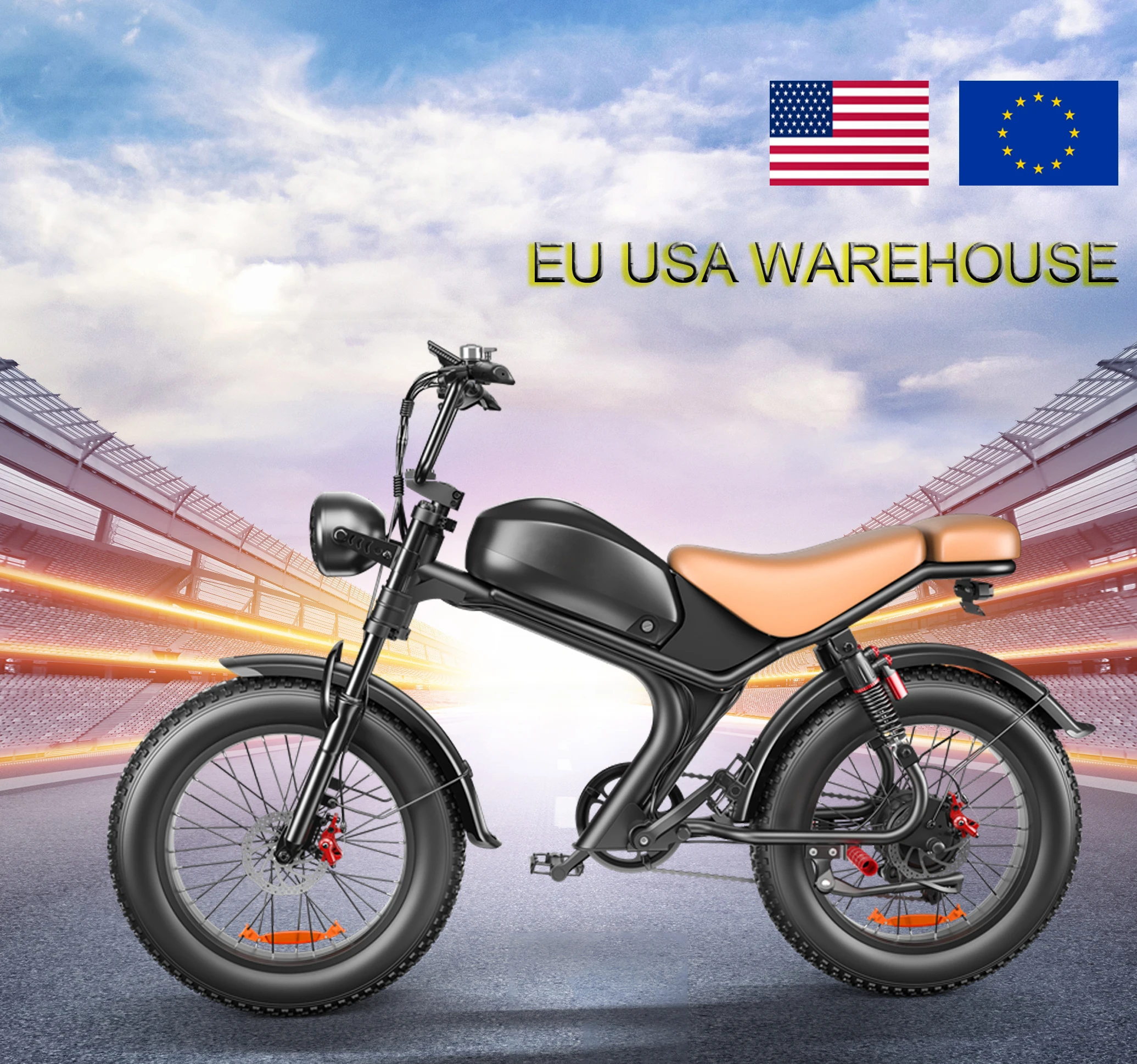 product eu usa warehouse 48v 1000w  ebike 1000w 48v e bike electric city bike  electronic bike  electric bicycle369-93