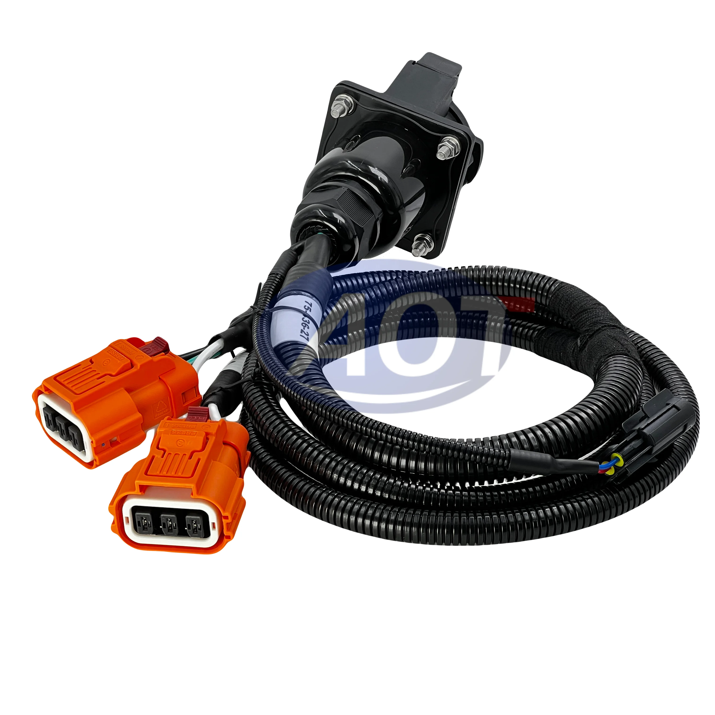 Wysokonapięciowy kabel łączący gniazdo AOTAI J1772 z łącznikiem MAP do magazynowania energii