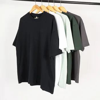 Multi Color High-Quality Pure Cotton T-Shirt For Spring And Summer Versatile Fashion Brand Short Sleeved Men's T-Shirt