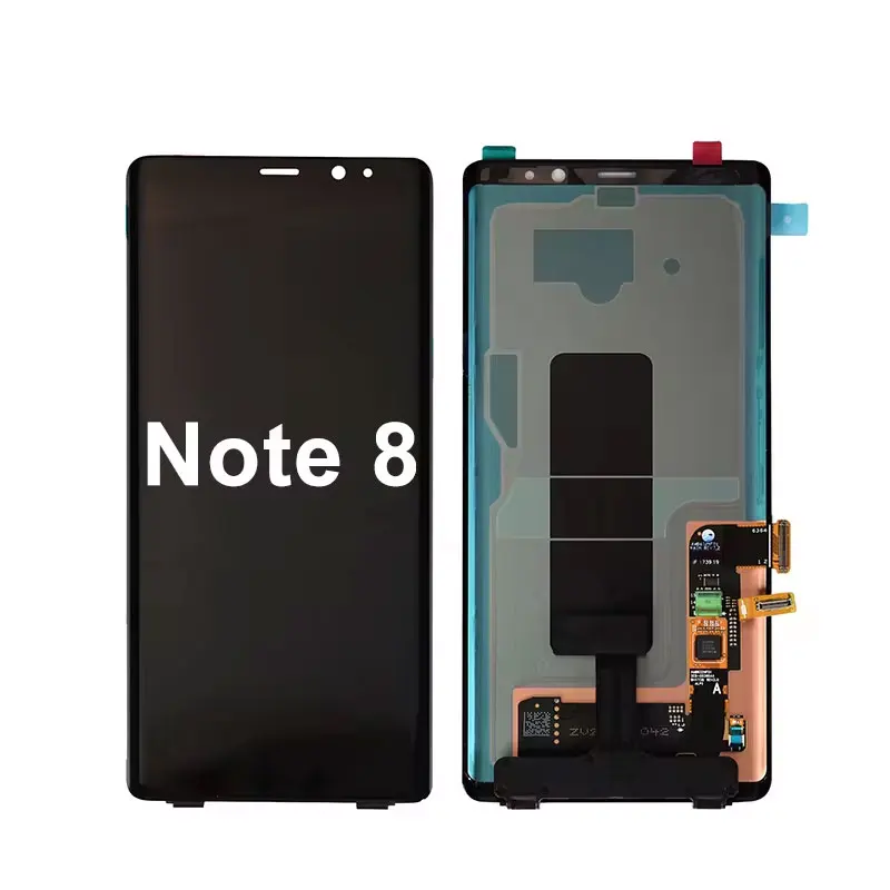 Super Amoled for Samsung galaxy Note 8 N5100 Lcd with Digitizer , for Note8 9 Lcd Screen+frame