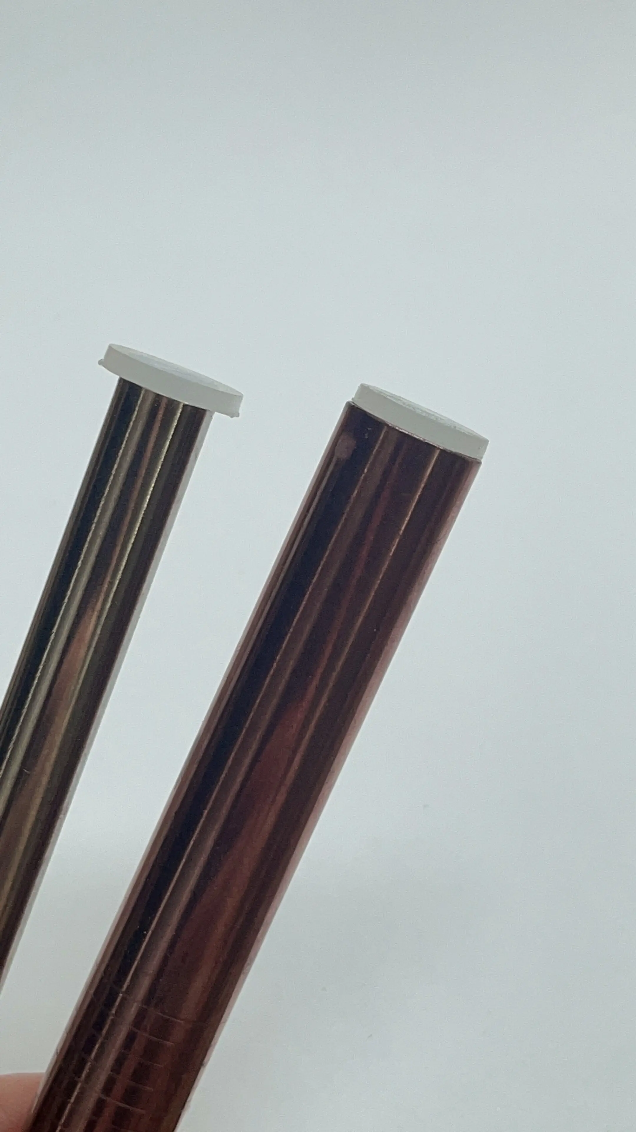 Anti Lip Wrinkle Straw Stainless Steel Metal Reusable Flute Customized