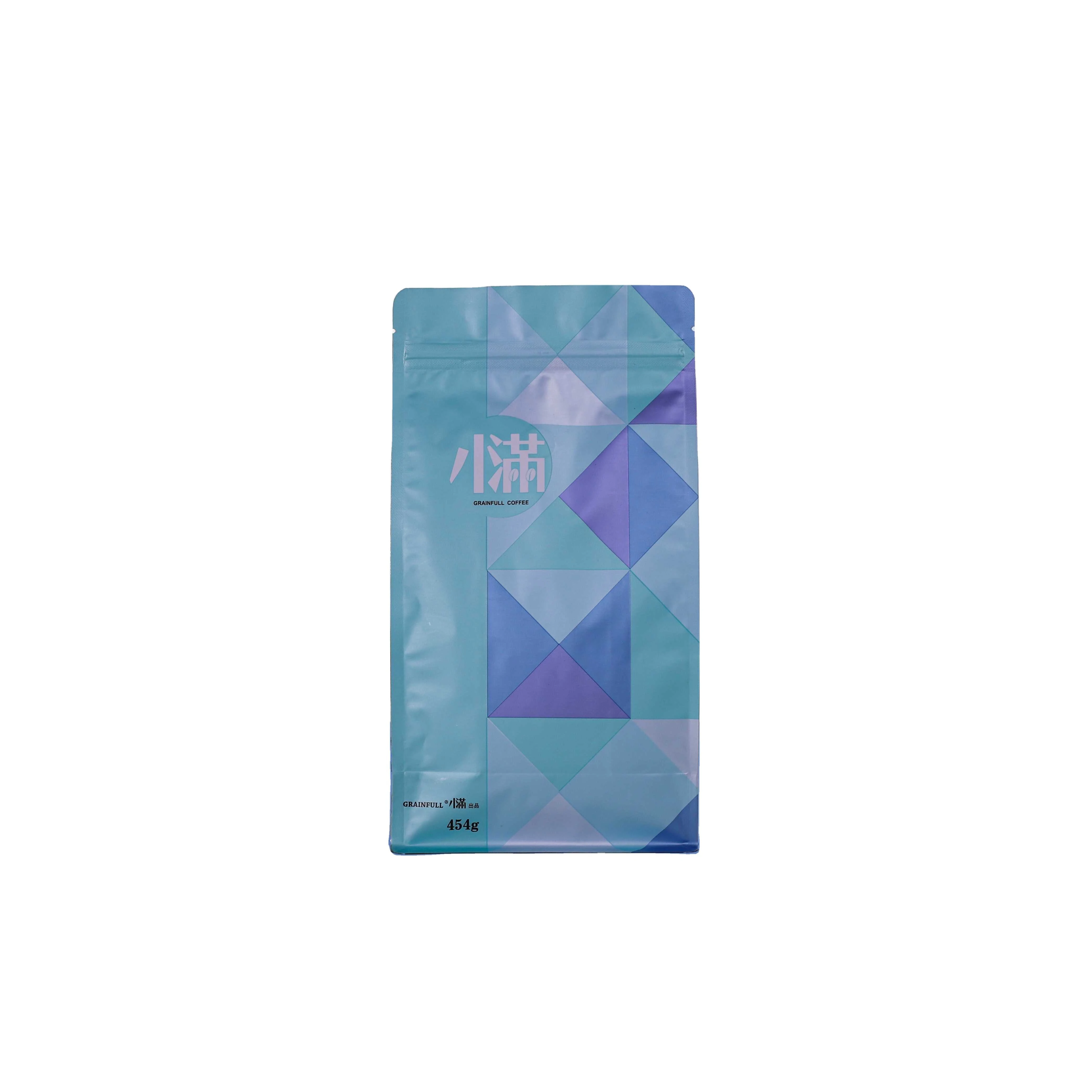 Custom Printed Food Moisture Proof Eco Friendly Sustainable Coffee Packaging Pet Food Plastic Bag Coffee Bag