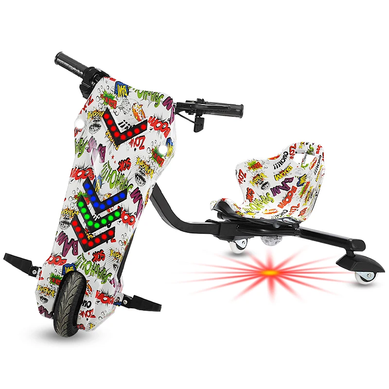 フロントLEDカラフルライト付き高品質36V電動キッズドリフト