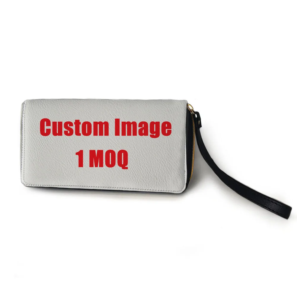Wallet for Women Samoa Custom Personalised Tattoo Design Fiji Polynesian Style Card Holder Phone Purse Clutch With Wristlet
