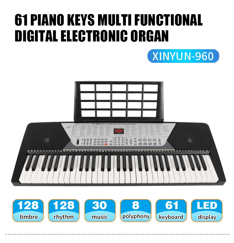 XY-960 Midi Professional Cheap Synthesizer Instrument