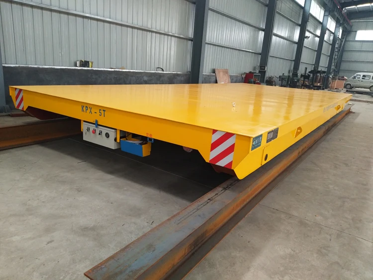 Production Line Transfer Cart 5 Tons Transfer Trolley Track Transfer ...