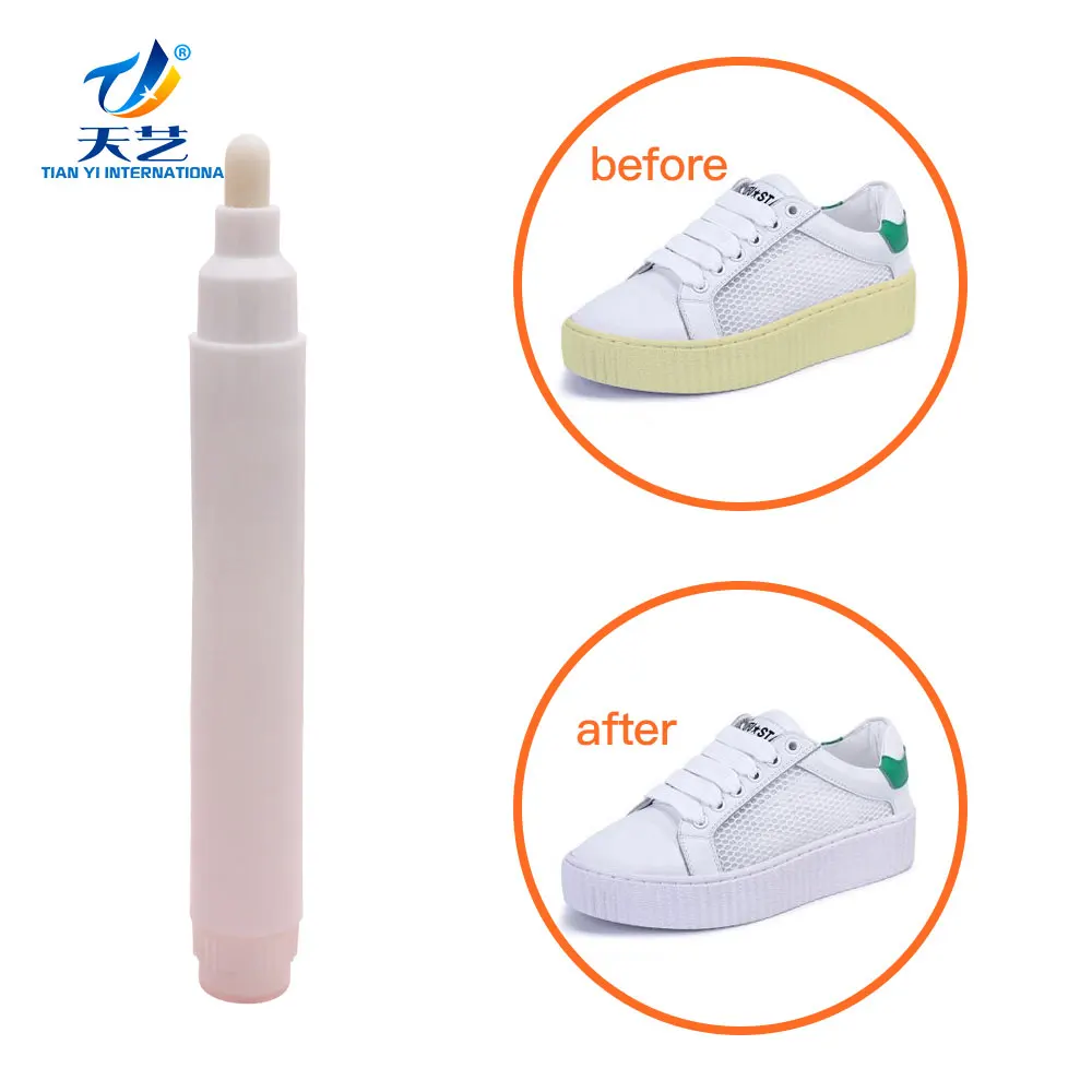 White Trainer Pen White Shoe Polish For Sneakers Midsole Marker