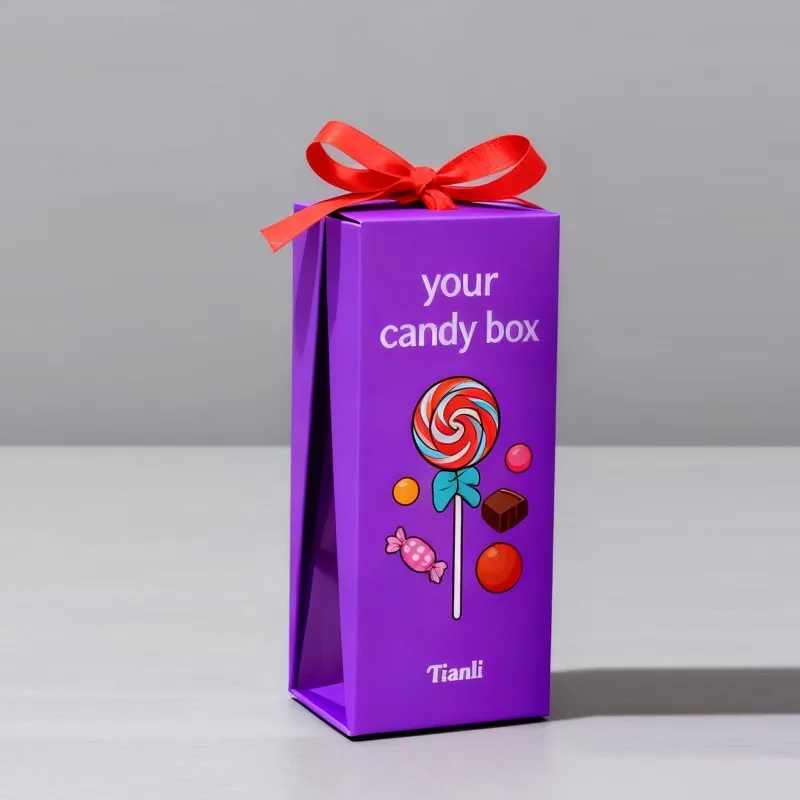 product high quality and cheap custom digital printing candy box with logo clear window box for cookies chocolate candies package-6