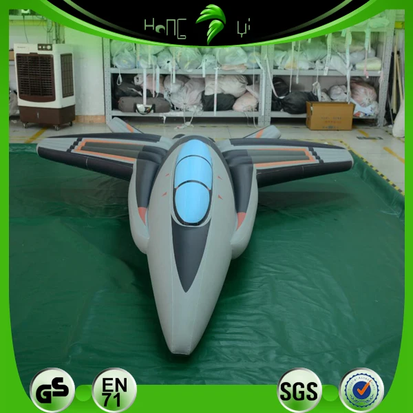 Inflatable Plane Shape Balloon Customized Inflatable PVC Airplane Hongyi Aircraft Model
