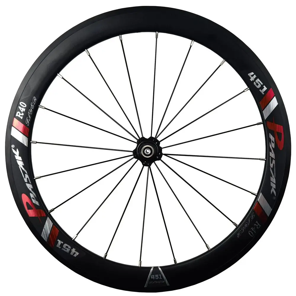 PASAK Folding Bike Wheels - Disc Brake, 24 Holes, 40mm Rims