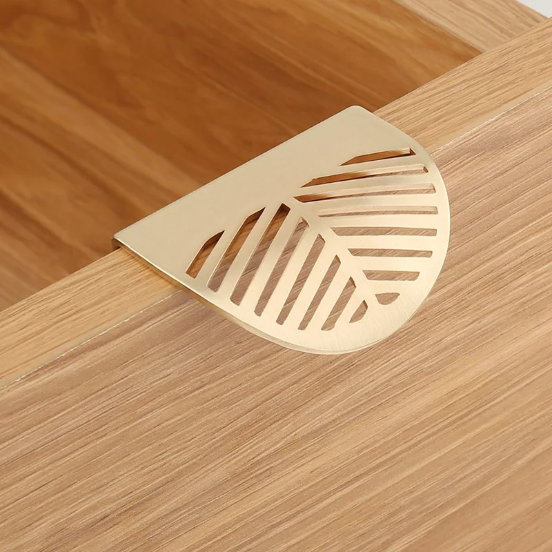 Modern Leaf Furniture Handles Kitchen Handle Bedroom Drawers