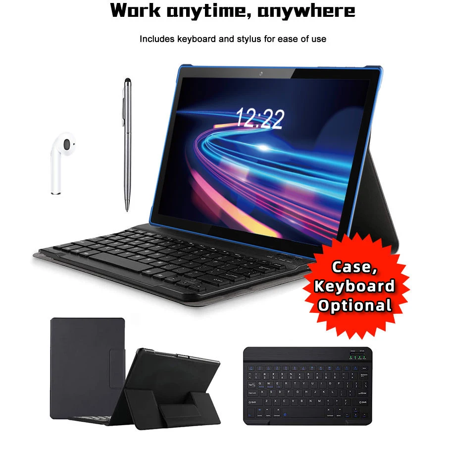 Hot Selling 10.1 Inch Android 7.0 Tablet 2gb Ram 32gb Rom Quad Core MTK6735 Chip 2.4g 5g Wifi Tablet PC for Business