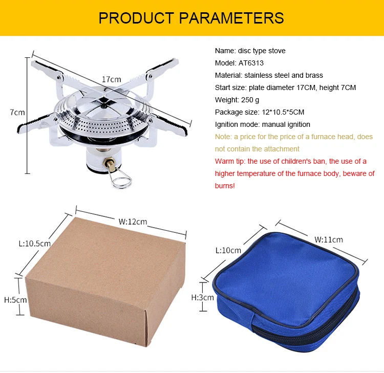 Ultralight Collapsible Portable Outdoor Cookware Backpacking Camping