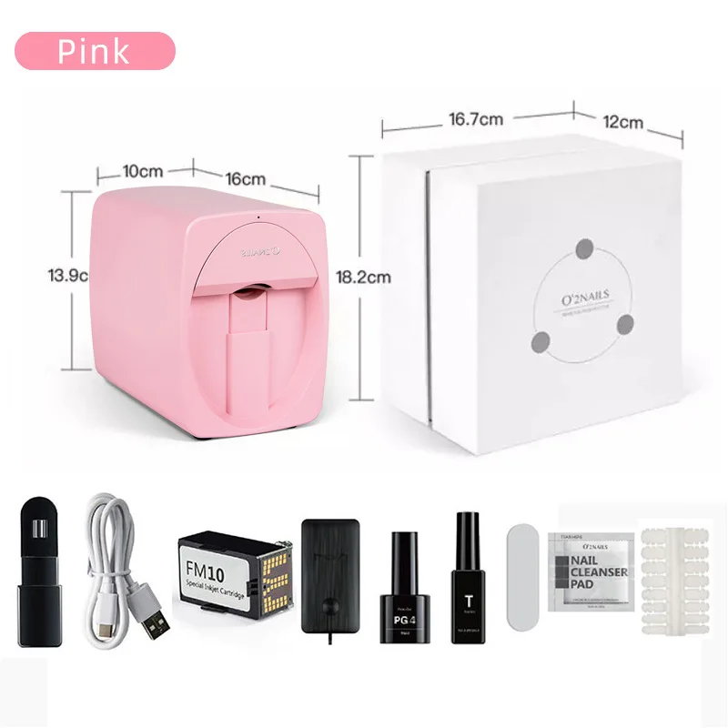 Smart Nail Printer Diy Polish Pattern Photo Personal Design Digital
