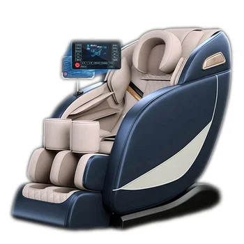 FarmaSino Luxury Shiatsu Zero Gravity Massager Chair SL Track 4D Body Massager Chair Touch Massage Chair