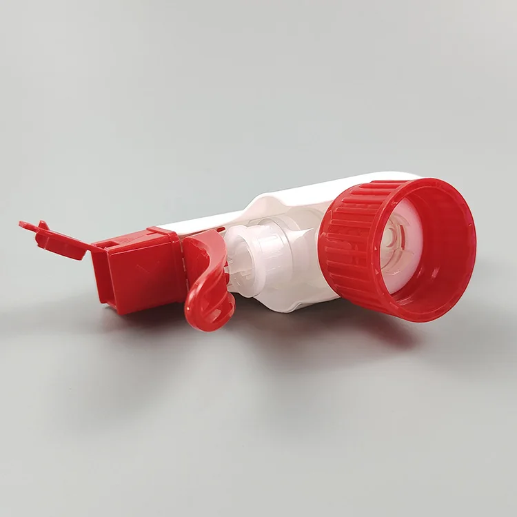 Chemical Resistant Foam Trigger Sprayer 28/410 All Plastic Trigger Sprayer White Color with Mesh Foam Nozzle factory