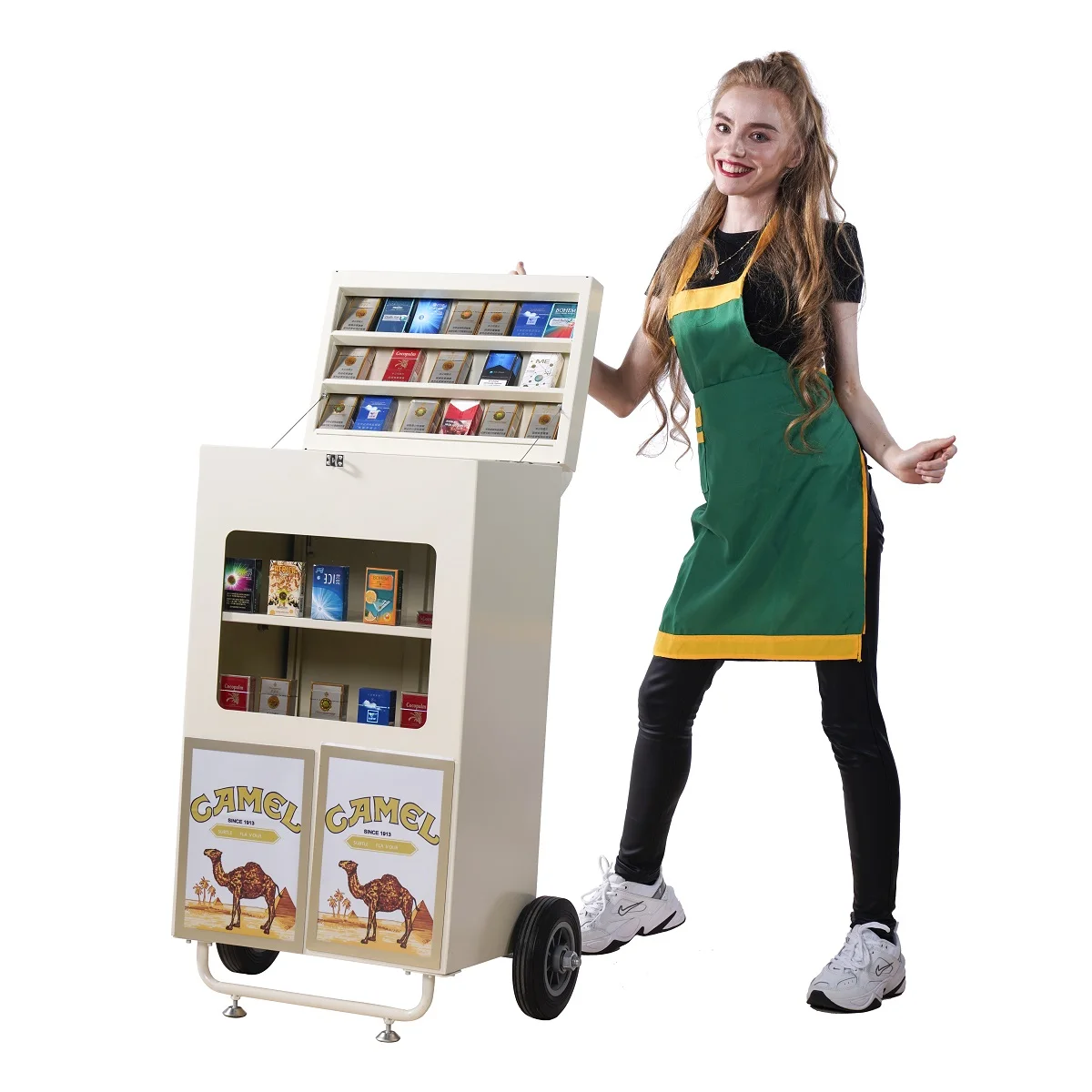 cigarette cart Outdoor Cigarette Promotion Street Vending Cart