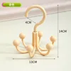 6-claw rotating hook [Apricot]