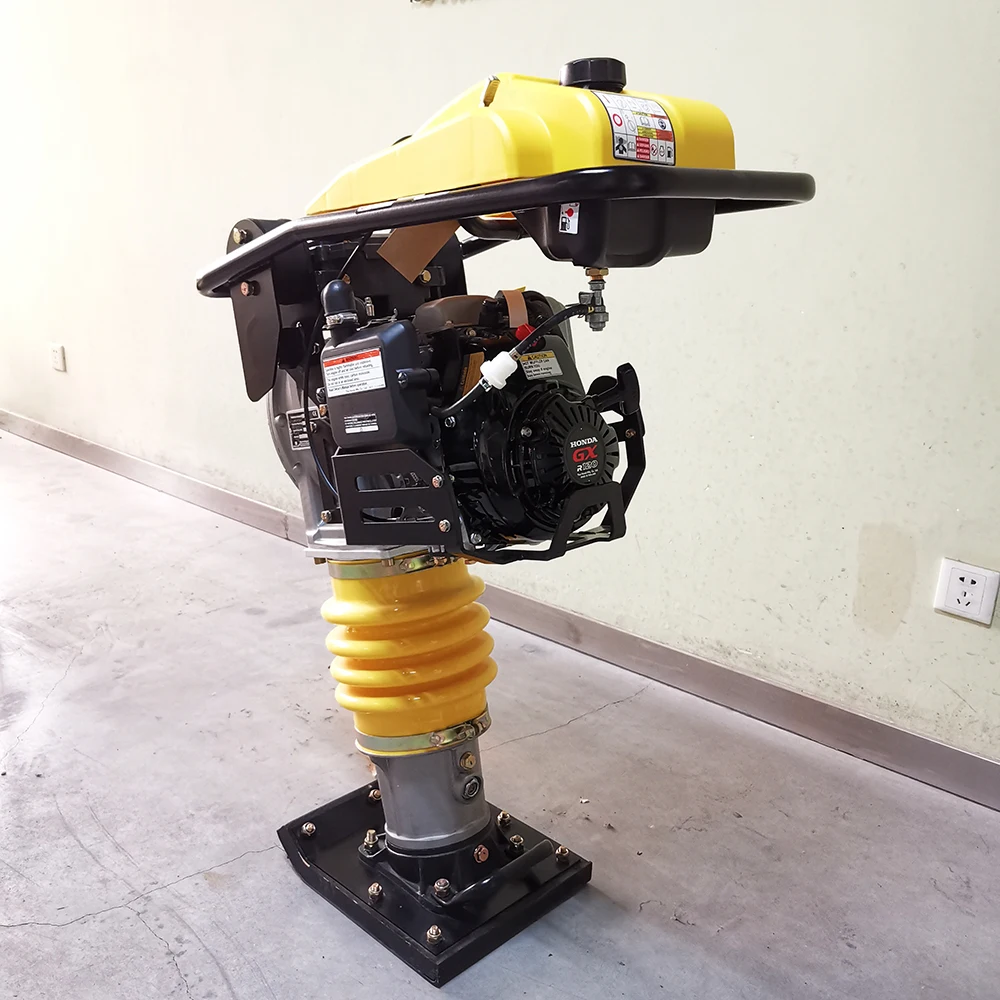 Jumping Jack Tamping Rammer Compactor Tamper For Asphalt And Cohesive ...