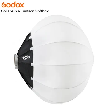 Godox CS-50D 50cm Lantern Quick-install Portable Round Shape Softbox Light for Bowens Mount Studio Flash detail image