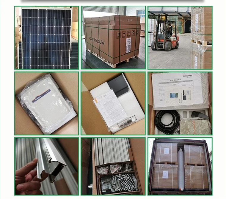 Hybrid Solar System 10kva Pv System Gel Battery High Efficiency 10kw Monocrystalline Solar 1891