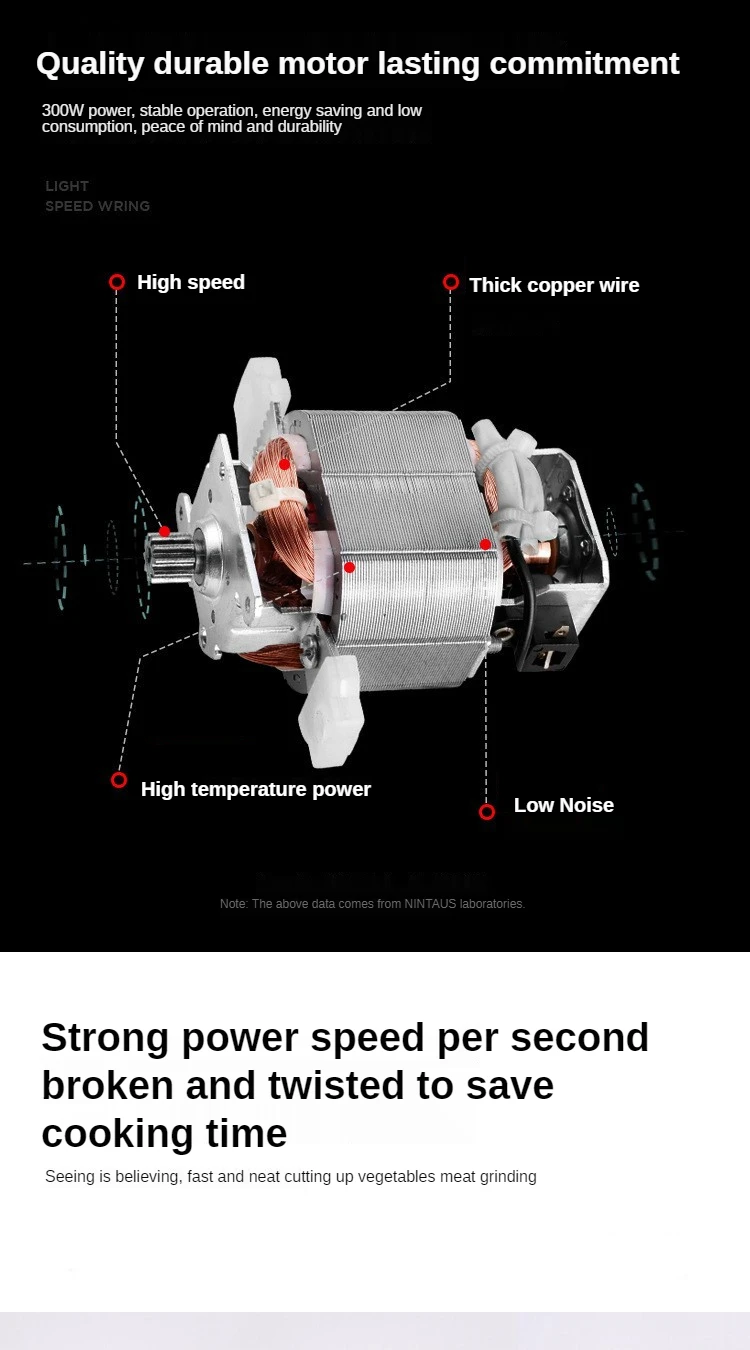 Homemade Electric Meat Grinder Household Multifunction 2l 4l Meat