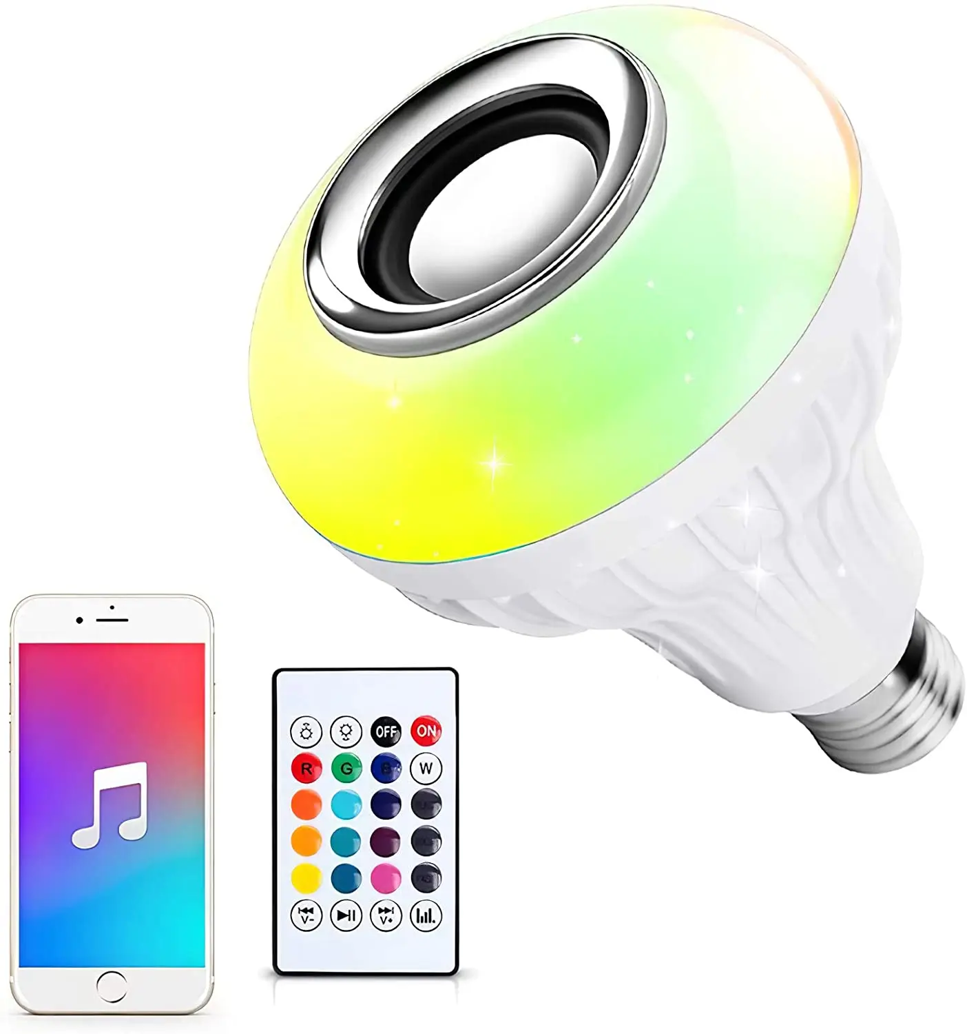 Smart fashion music led bulb