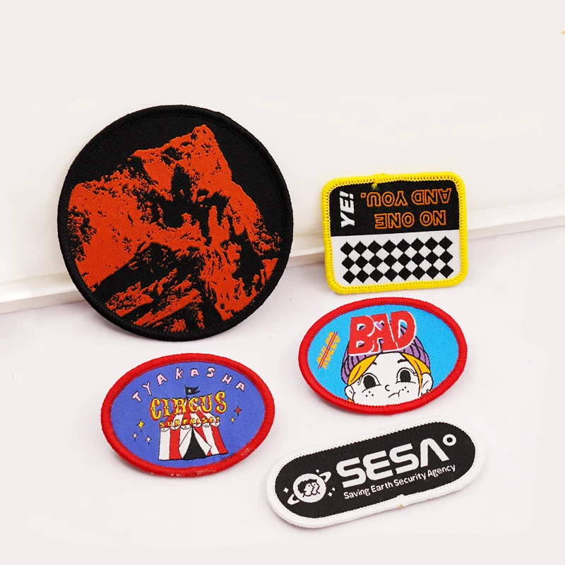 Factory Custom Designs Patches Adhesive Clothing Patches Embroidery Patches