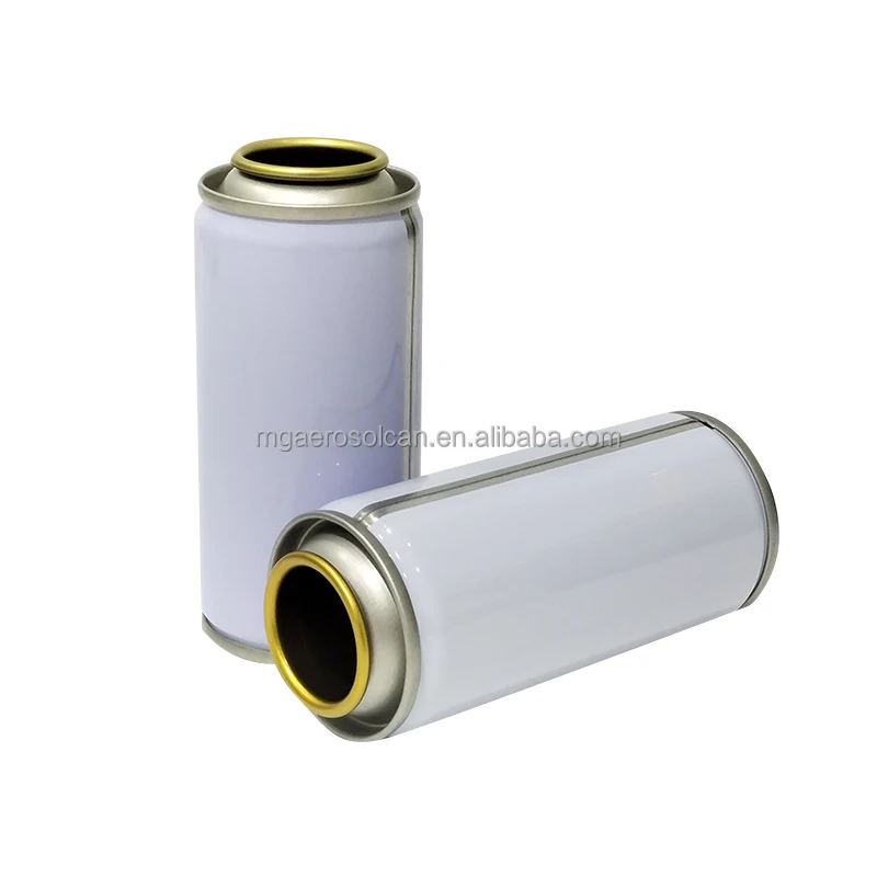 Pressurized Spray Can Dia 45mm Refillable Aerosol Can For Shoes