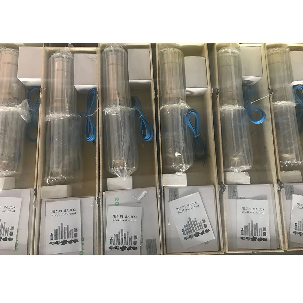 1hp бесщеточный Солнечный винтовой водяной насос для