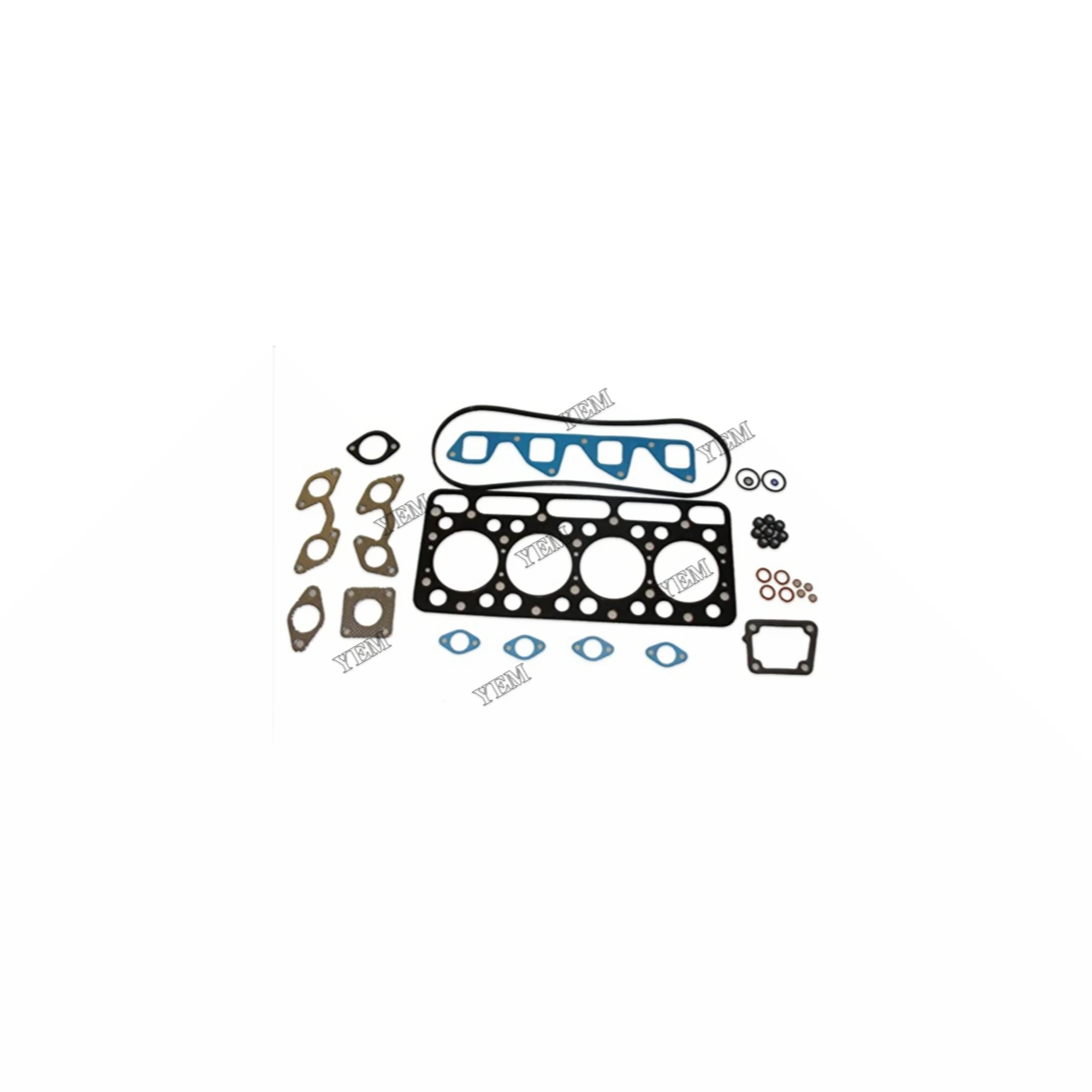 Engine Rebuild Kit New Upper Gasket Kit Fits for Kubota V1702-DI Industrial Machinery Spare Parts