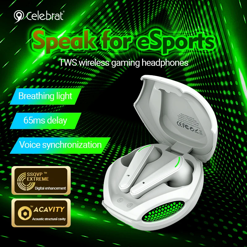 Celebrate W58 Gaming Earbuds - Ultimate in-Ear Experience