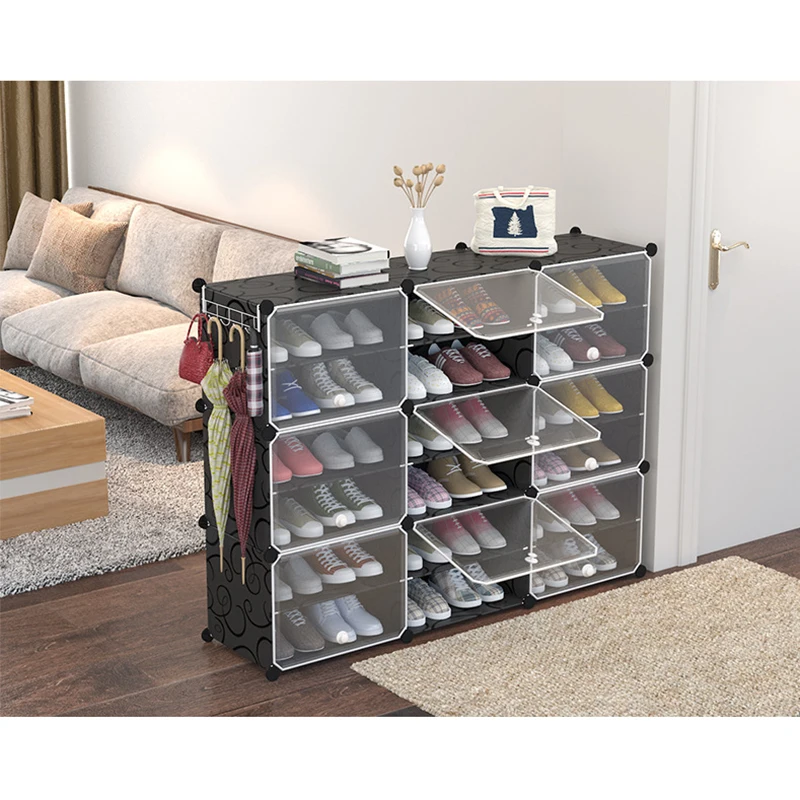 Simple Wardrobes PVC Fold Portable Storage Cabinet Dormitory Steel Frame Assembly Student Wardrobe