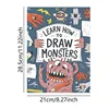 Libro da disegno di mostri