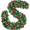 2.7-meter Pine Cone Red Fruit Vine (without lights)