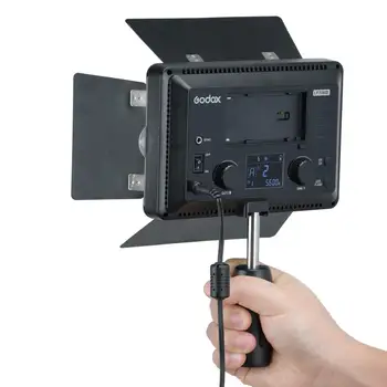 Godox LF308D Daylight LED Video Light with Flash Sync 308 Bulbs As LED Light Flash for Macro Wedding Life Interview Video Shoot detail image
