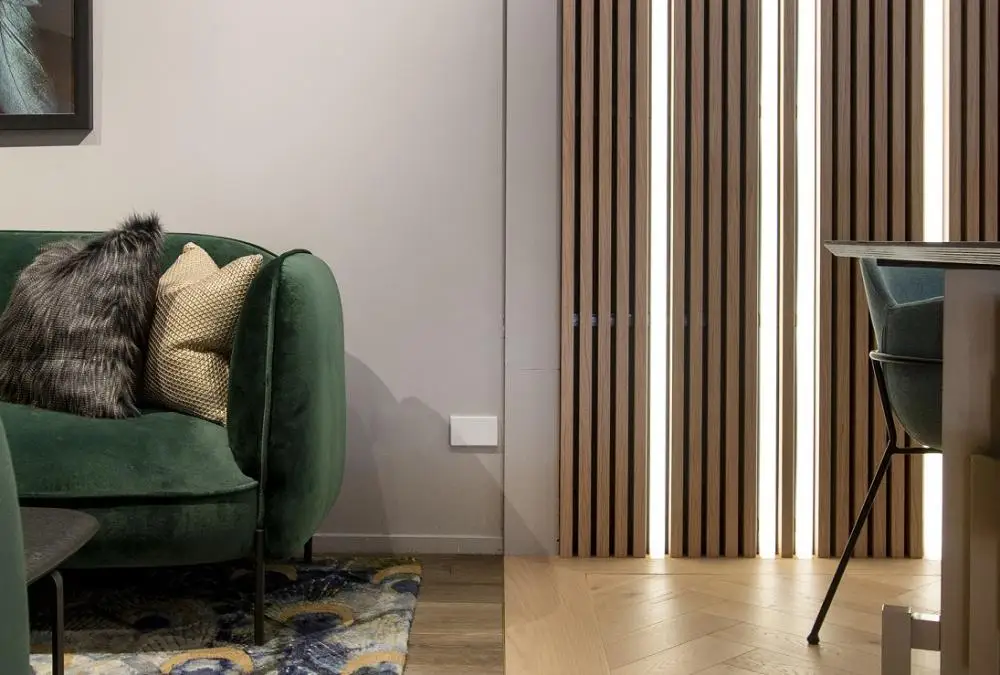 Akupanel Acupanel Wooden Slat Acoustic Ceiling Wall Headboard Panel Modern Design Made In China