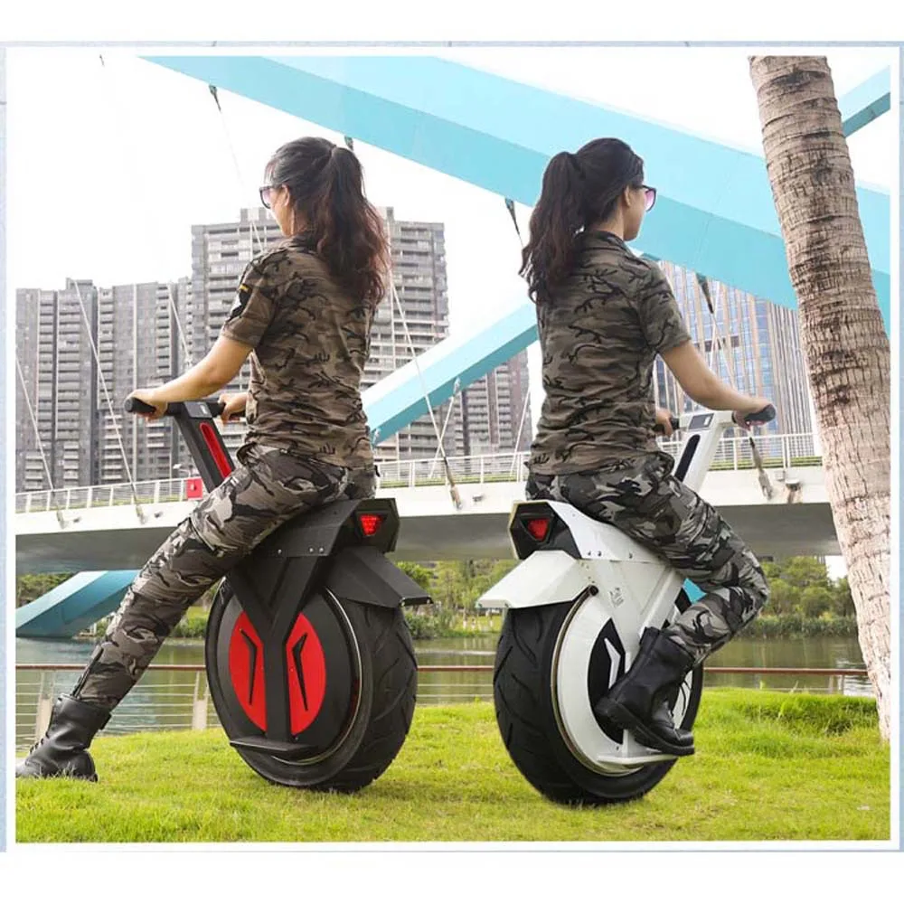 Self-balancing Electric Unicycle With Handle Self Balancing One Wheel ...