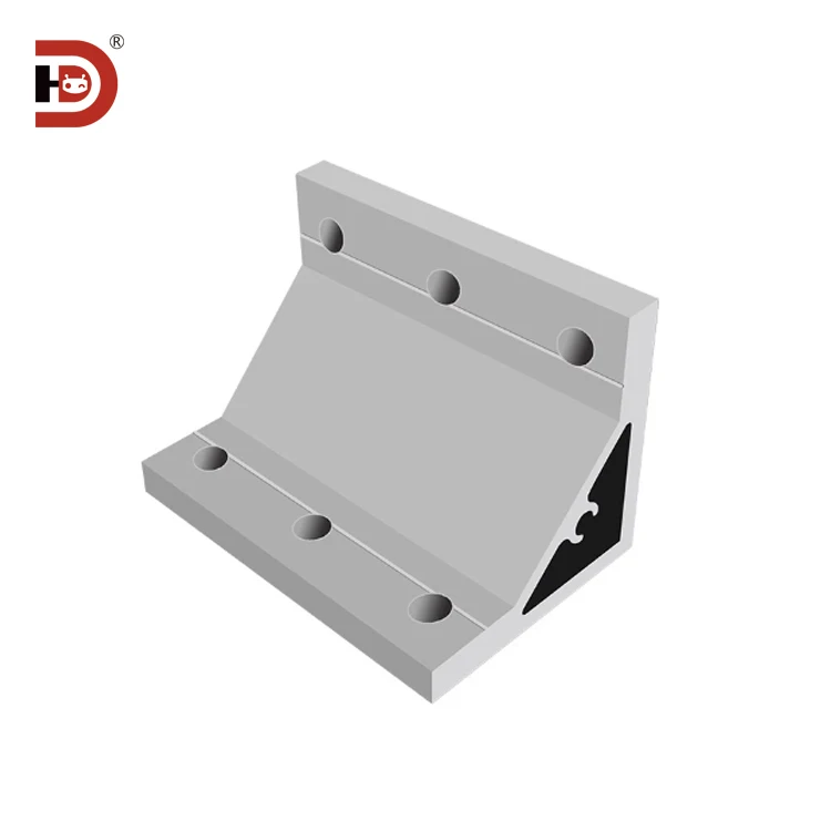 Industrial Aluminum Profile 90 Degree Reinforced Corner Code 30/40/45/50/60 Frame Door and Window Angle Connection Fixing Parts supplier
