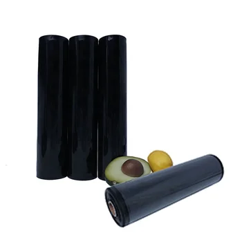 BPA Free Food Grade Black Heat Seal Vacuum Sealer Bags